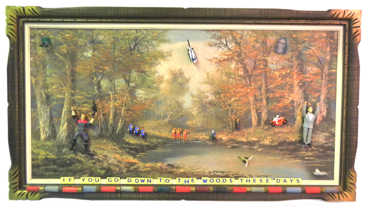 If you go down to the woods these days.....