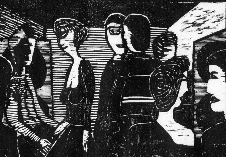 Dance Club 8 1/2 x 11"