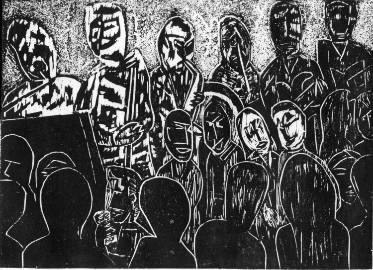 The Juke Joint's Jumpin 7 1/2 x 11"