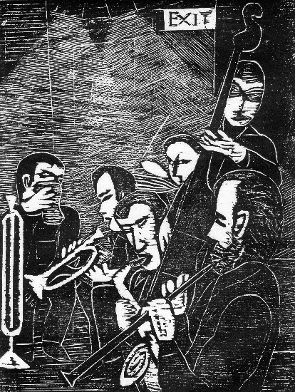 Red, Hot and Blue 8 1/2 x 11"