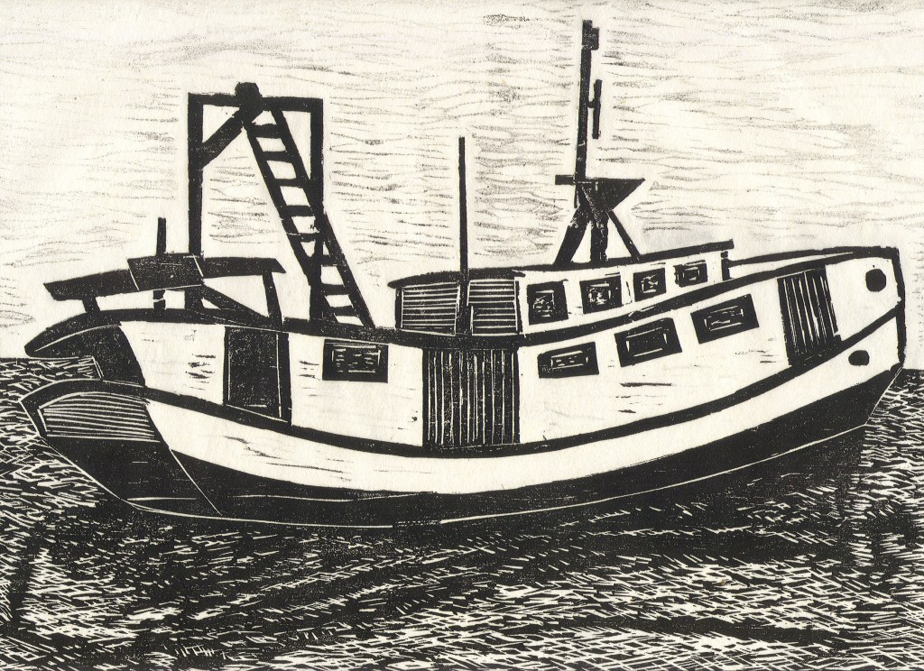 Searaching for Perch 10 x 12"